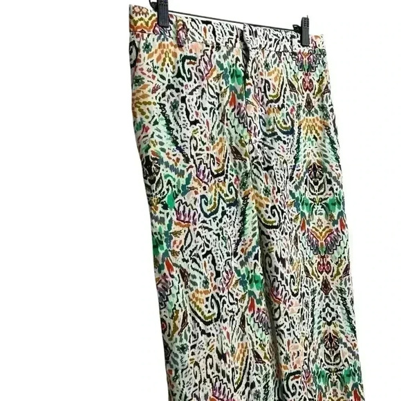Zara Flared Print Pants Womens Size Small - Picture 6 of 13